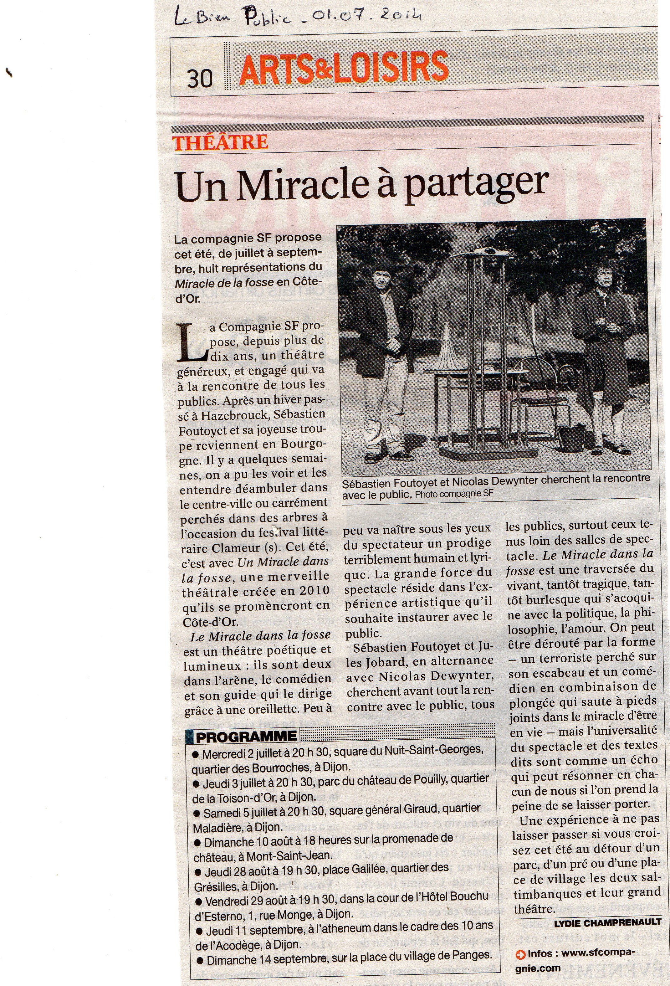 Merci à Lydie Champrenault pour ce bel article.